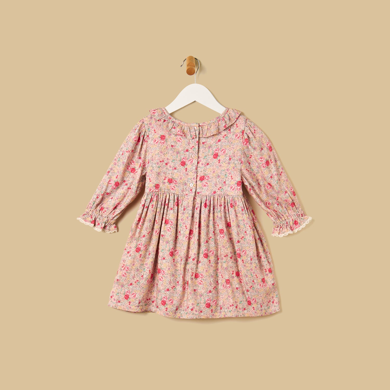 Floral Print Dress with Bloomers
