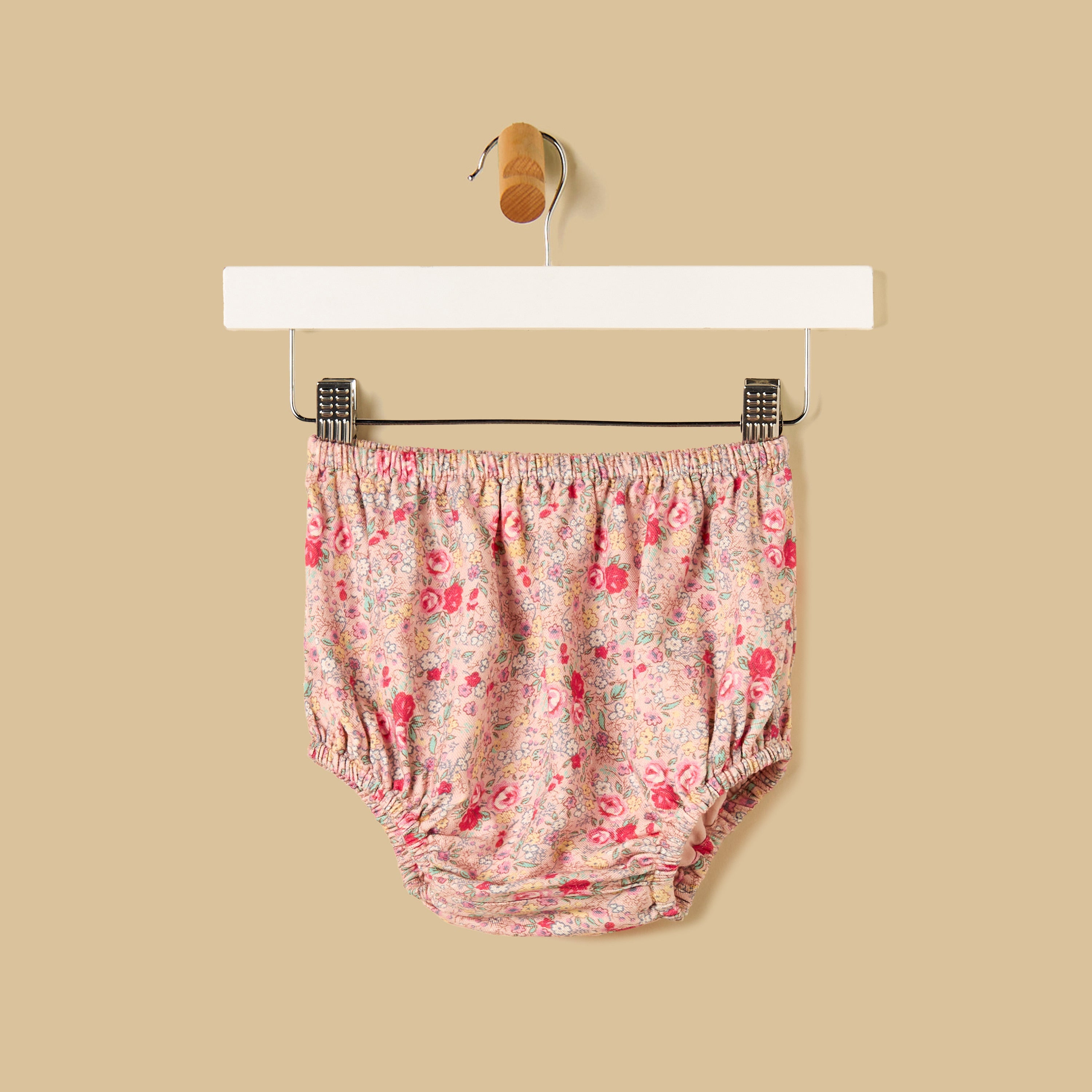 Floral Print Dress with Bloomers
