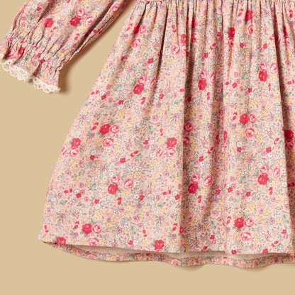 Floral Print Dress with Bloomers