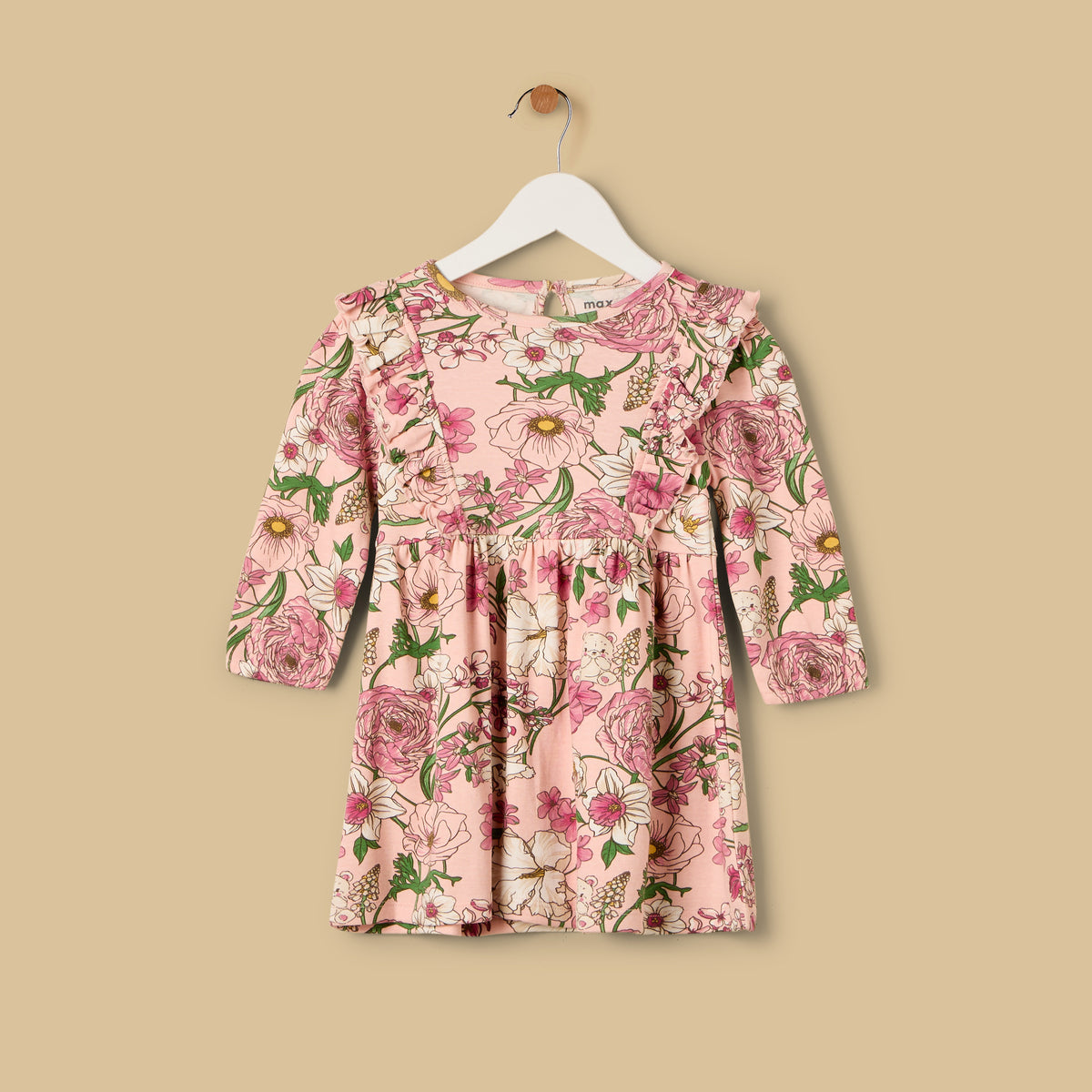 Pack of 2 - Printed Ruffle Detail Dress