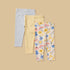 Pack of 3 - Assorted Leggings - Cream / 12-18 mths