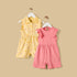Pack of 2 - Assorted Cotton Playsuit - Multicolour / 12-18 mths