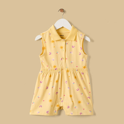 Pack of 2 - Assorted Cotton Playsuit