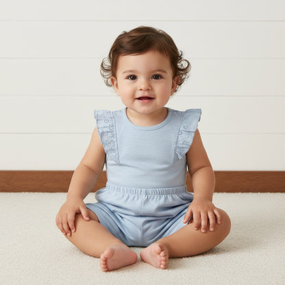 Pack of 2 - Assorted Cotton Playsuit