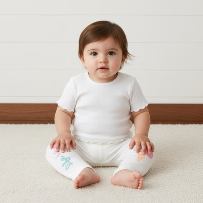 Pack of 3 - Ice Cream Print Leggings