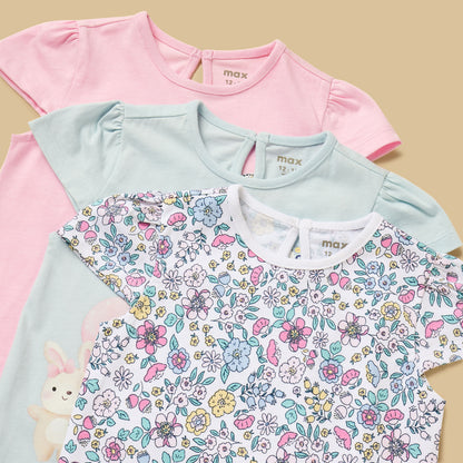 Pack of 3 - Printed Top