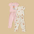 Pack of 2 - Teddy Bear Print Pyjama Set