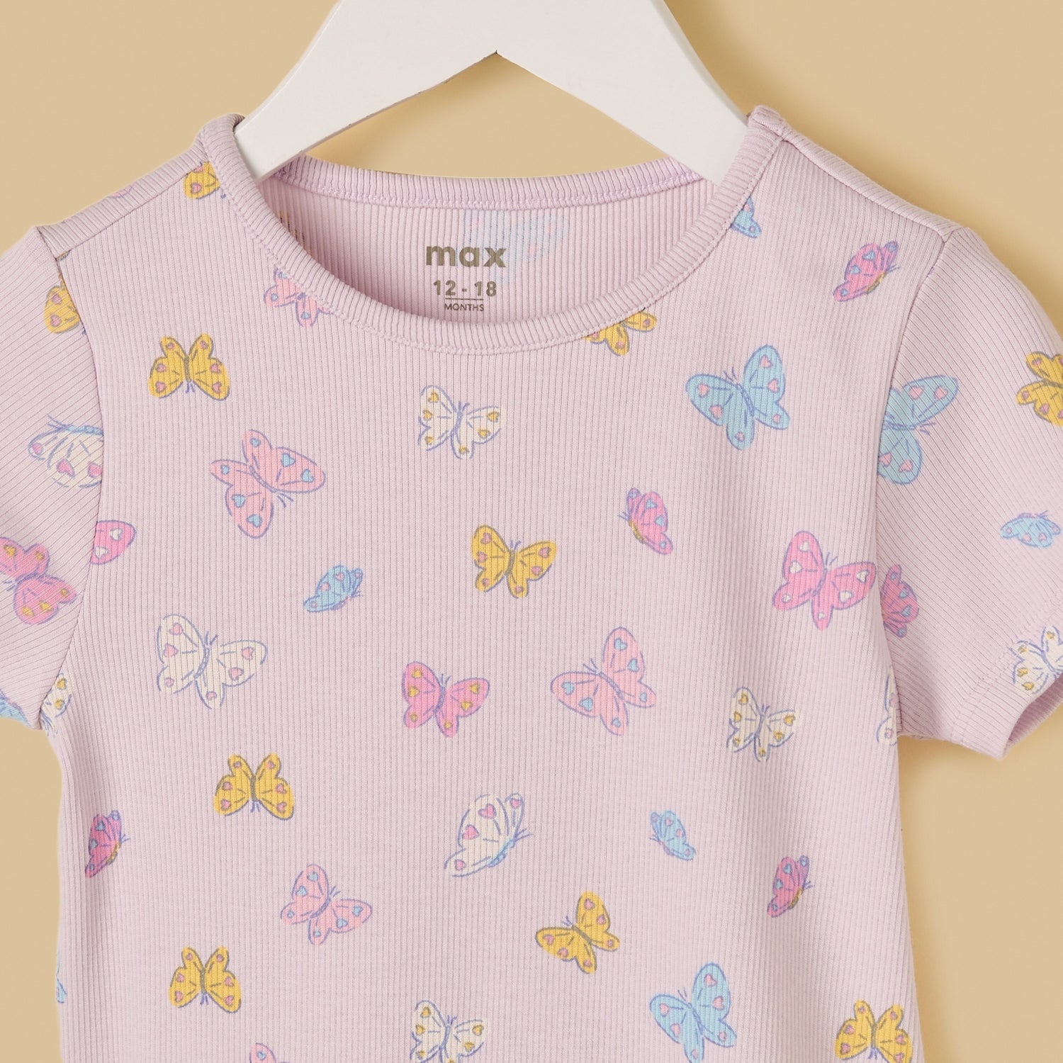 Butterfly Print T-shirt