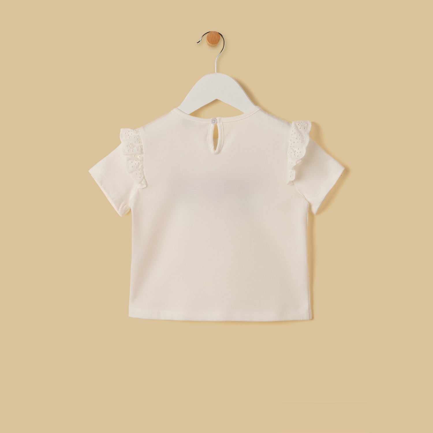 Heart 3D Applique T-shirt and Shorts Set