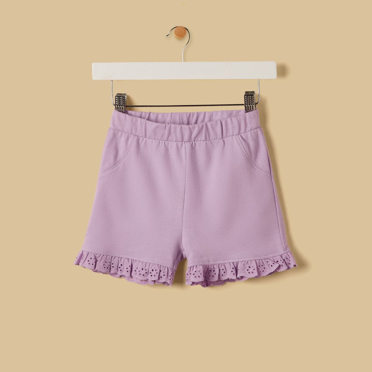 Heart 3D Applique T-shirt and Shorts Set