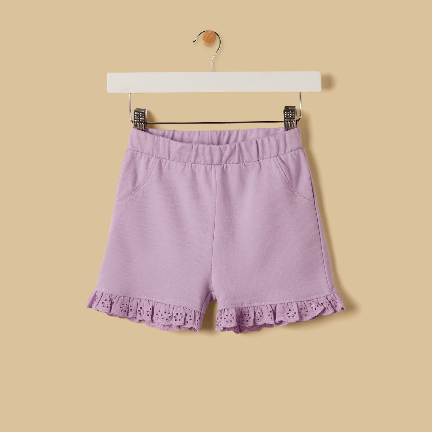 Heart 3D Applique T-shirt and Shorts Set