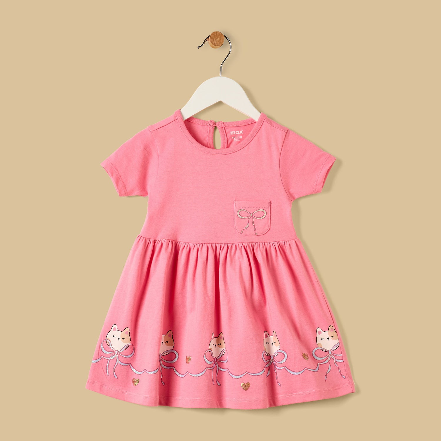 Pack of 2 - Printed Cotton Dress
