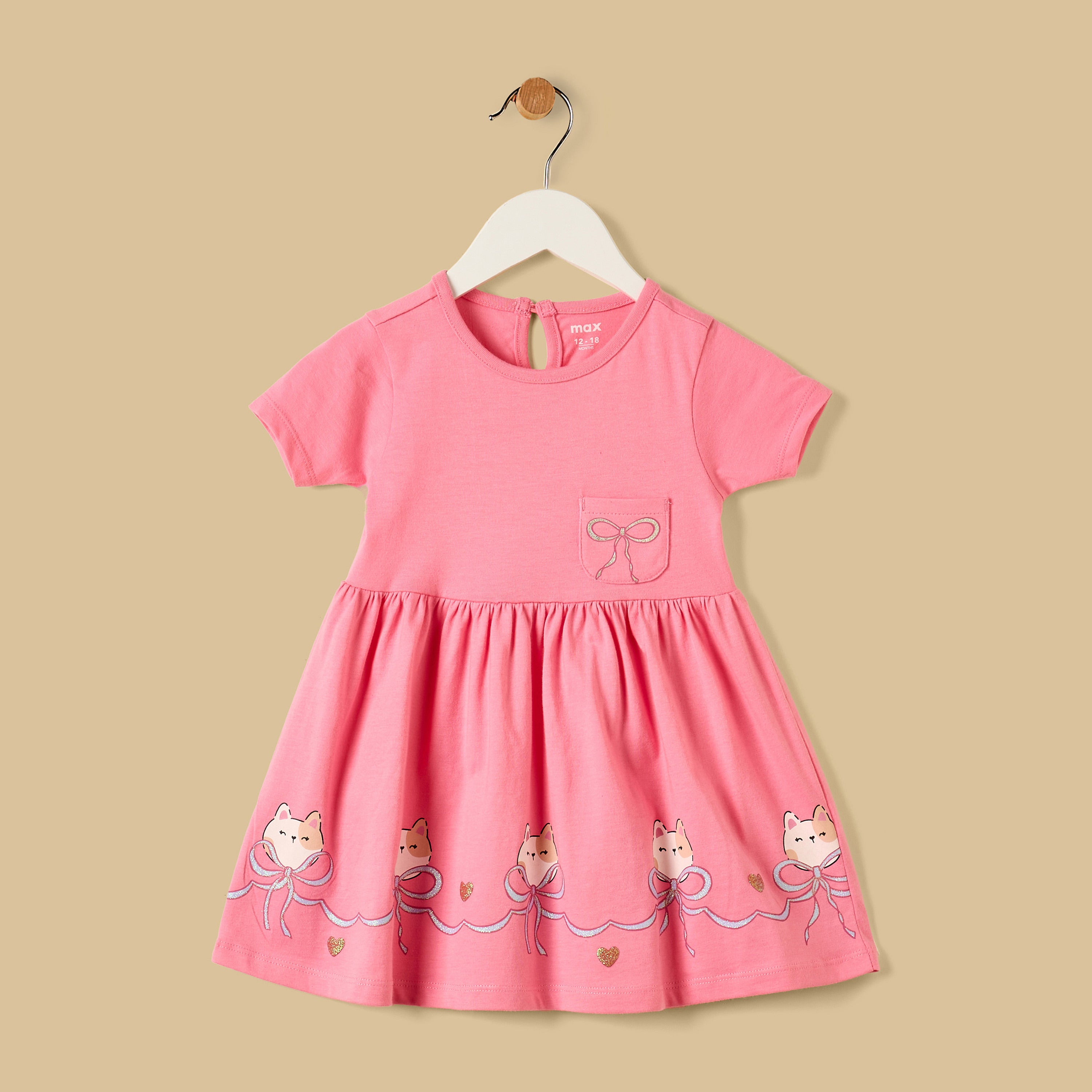 Pack of 2 - Printed Cotton Dress