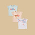 Pack of 3 - Printed Ruffle Sleeves Top - Multicolour / 12-18 mths