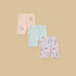 Pack of 3 - Printed Short Leggings - Multicolour / 12-18 mths