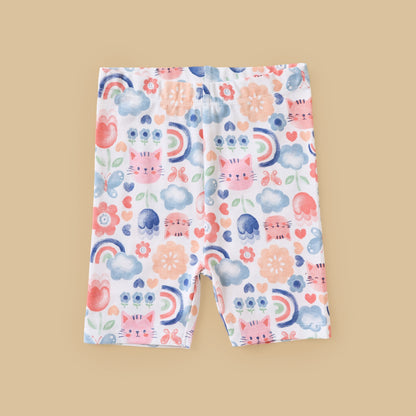 Pack of 3 - Printed Short Leggings