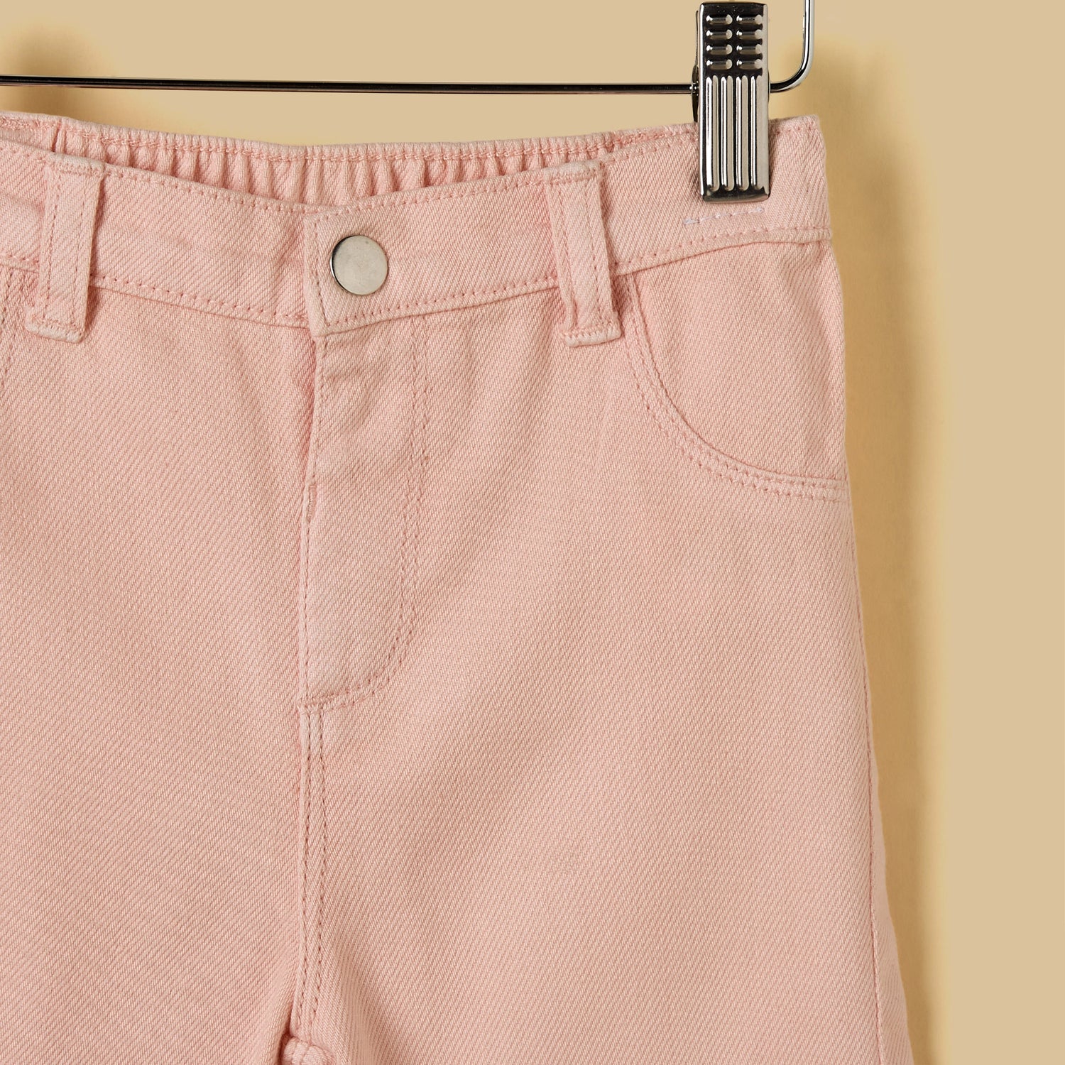 Embroidered Wide Leg Jeans