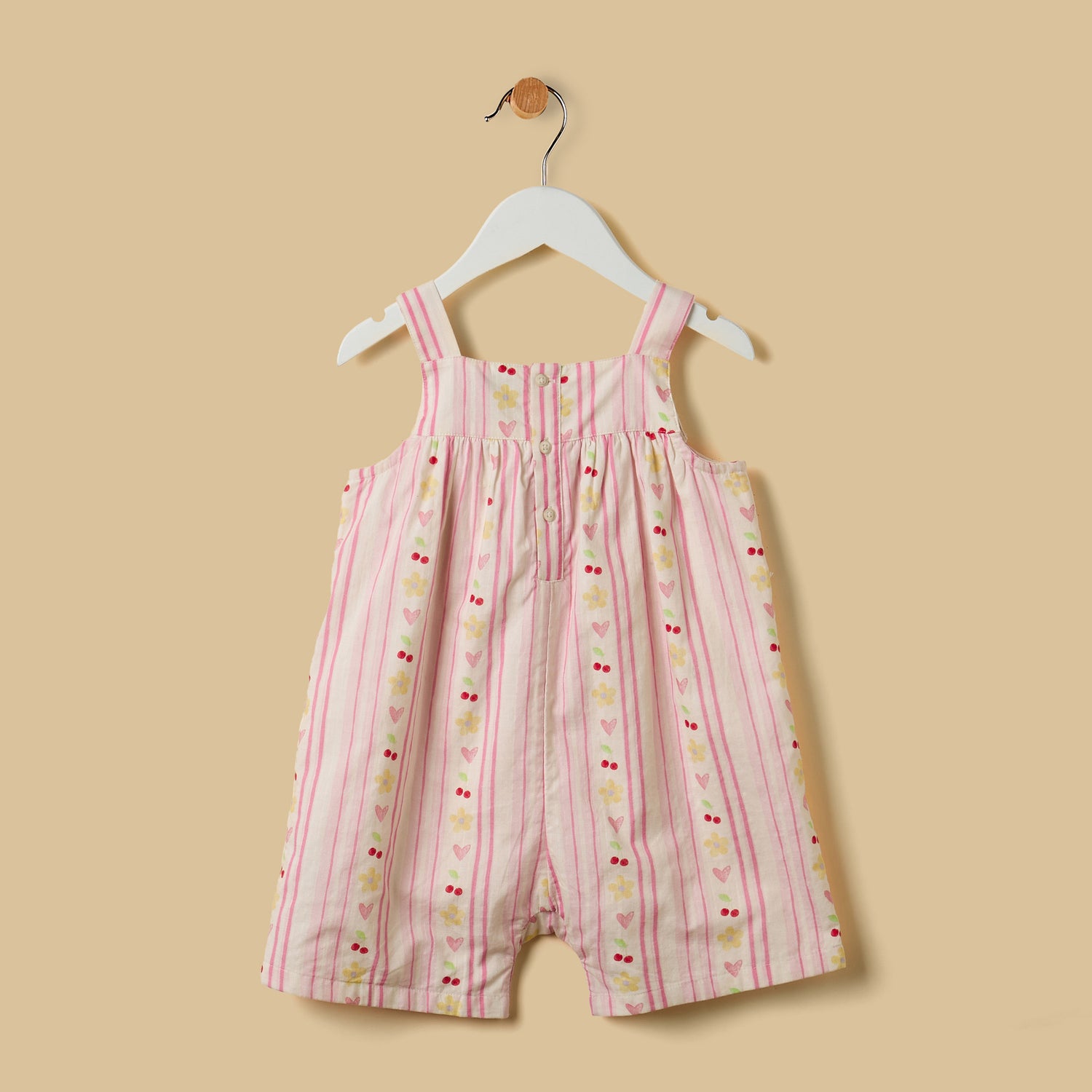Crochet Design Romper with Cap
