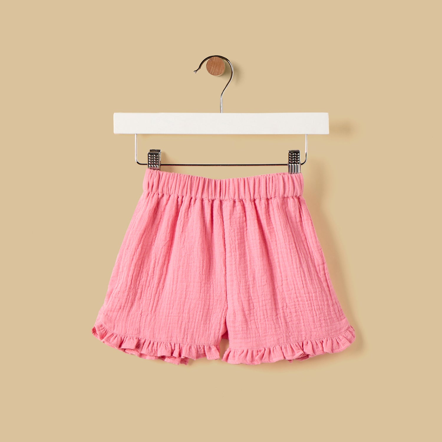 Textured Gauze Top and Shorts Set