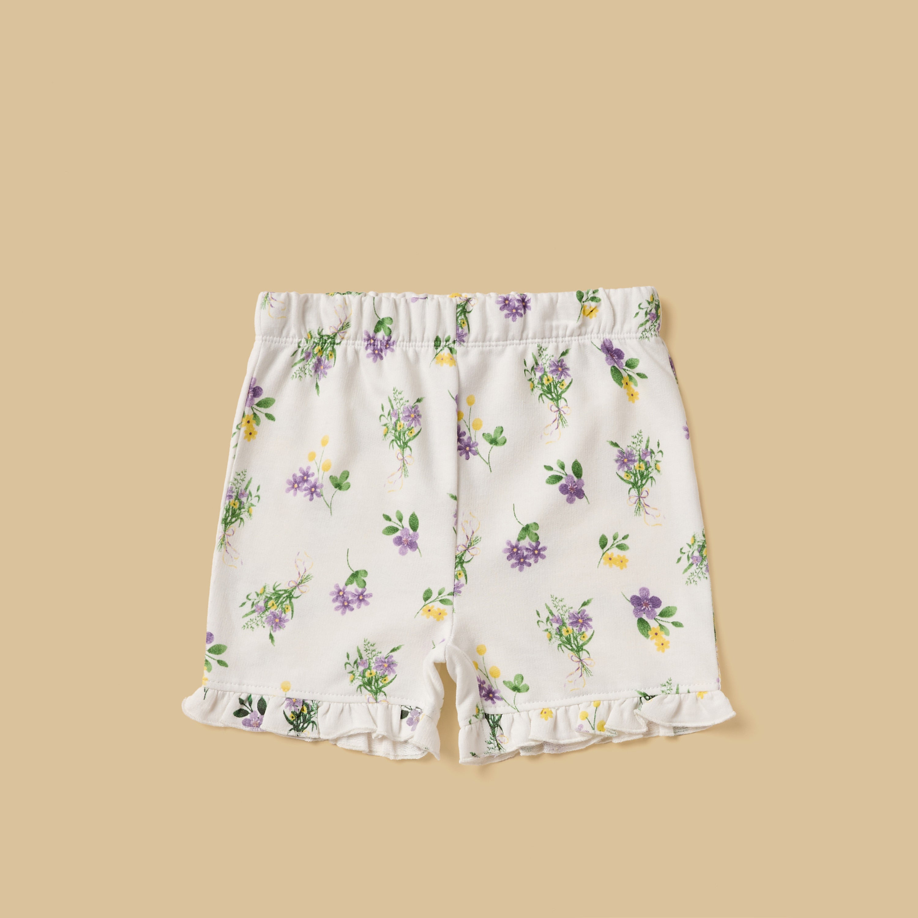 Pack of 3 - Assorted Shorts with Ruffle Hem