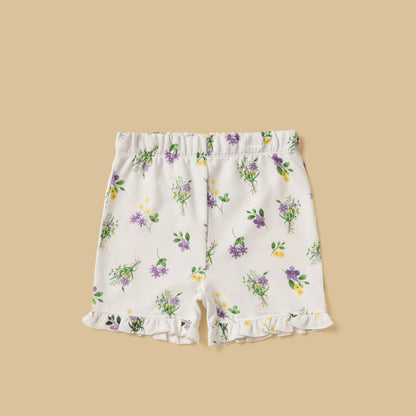 Pack of 3 - Assorted Shorts with Ruffle Hem