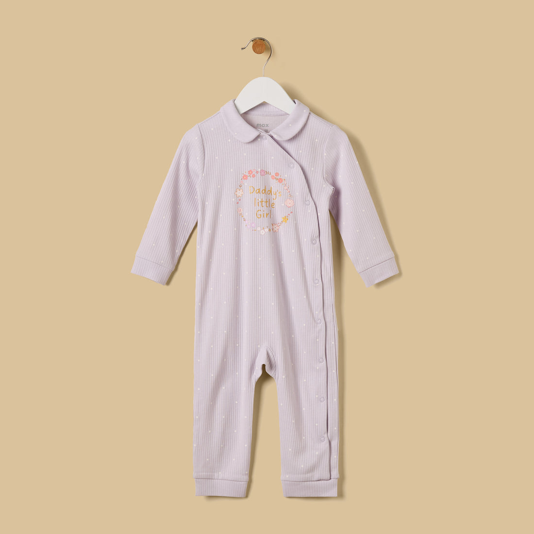 Printed Sleepsuit with Hairband
