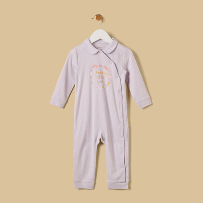 Printed Sleepsuit with Hairband