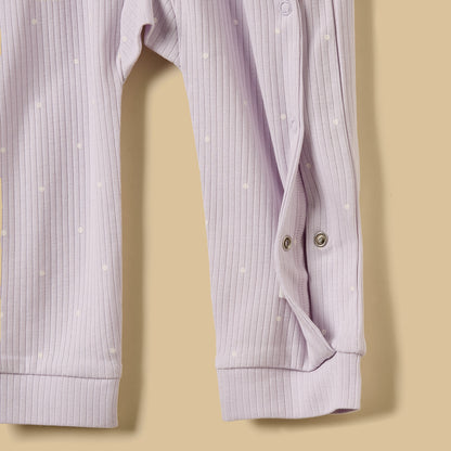 Printed Sleepsuit with Hairband