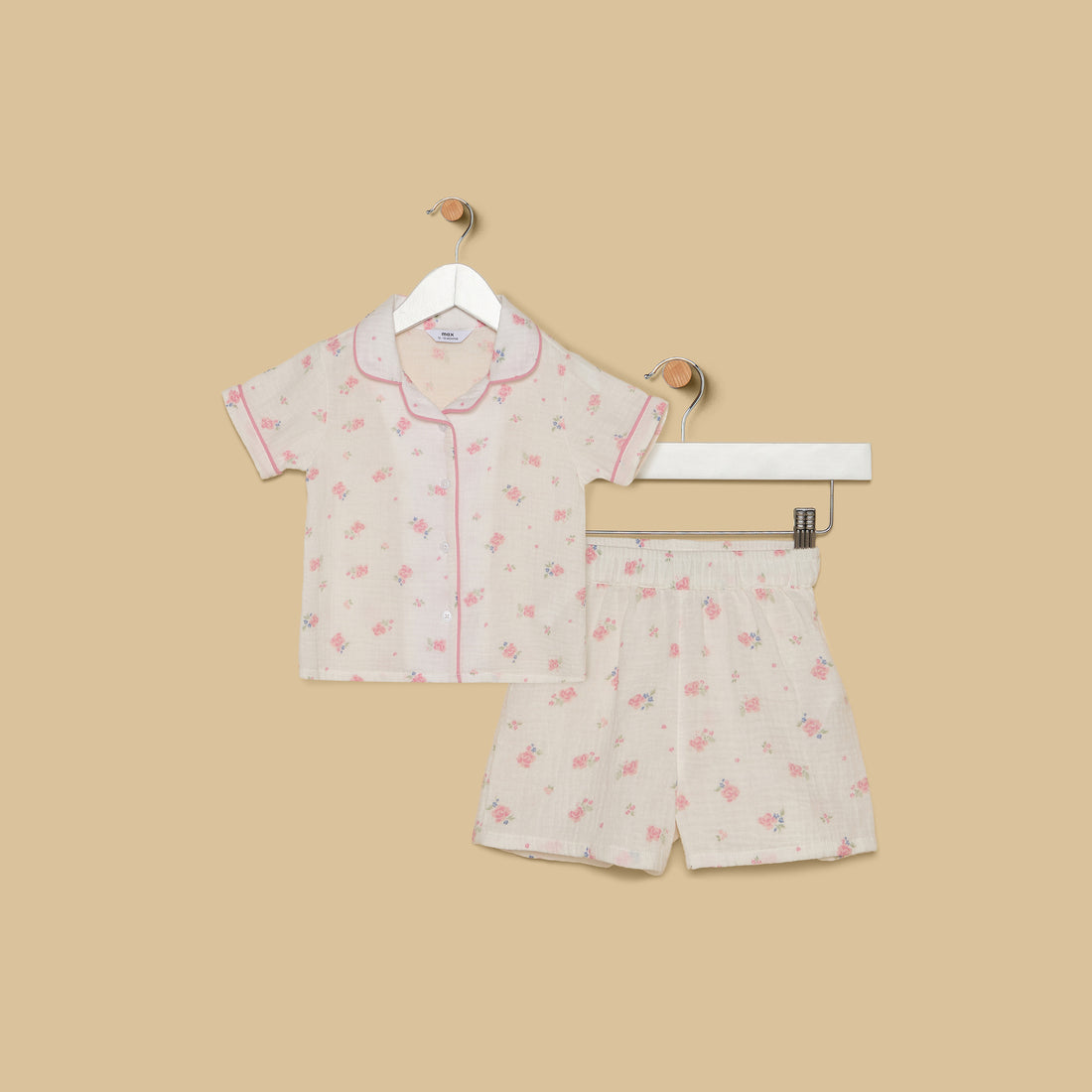 Floral Print Shorts Set
