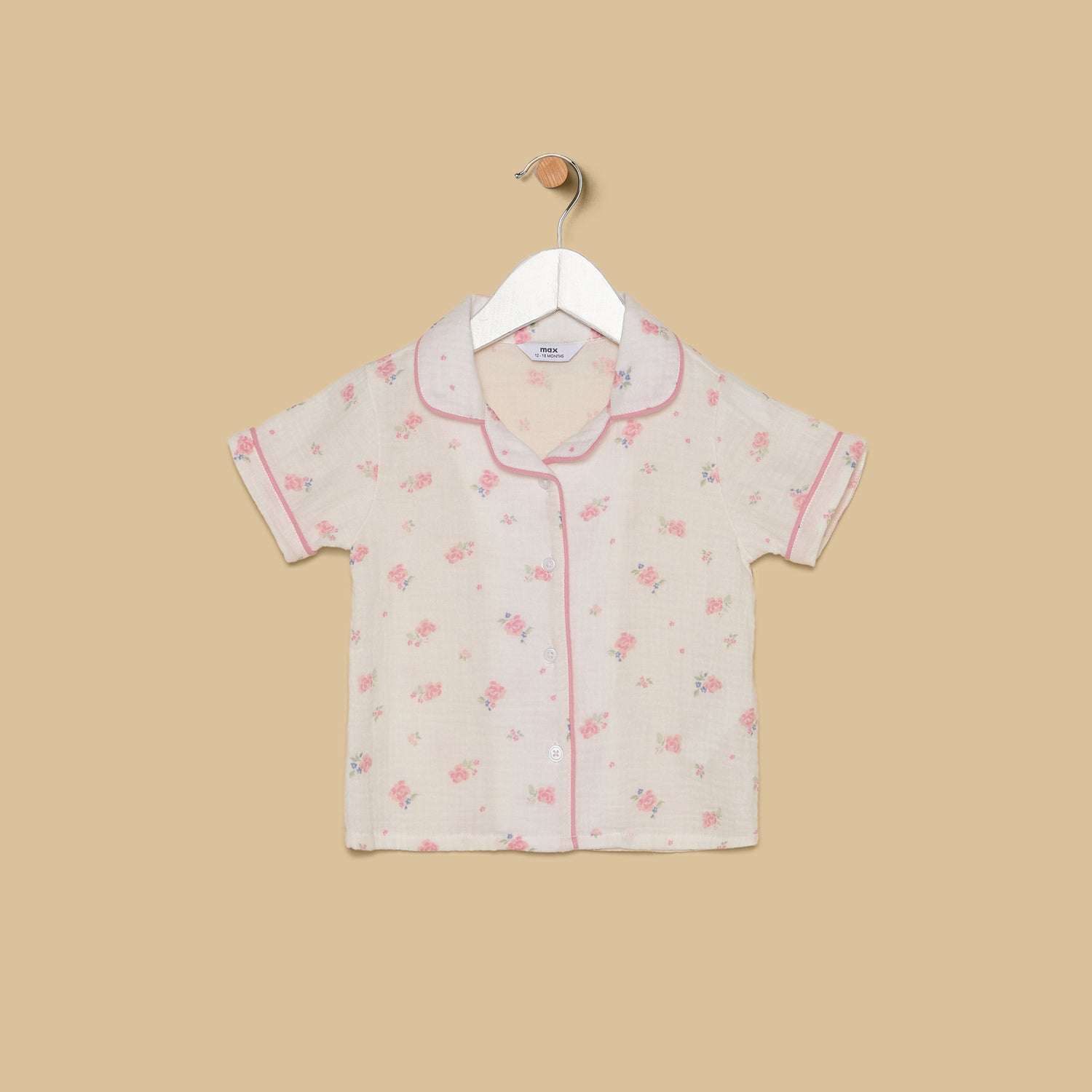Floral Print Shorts Set