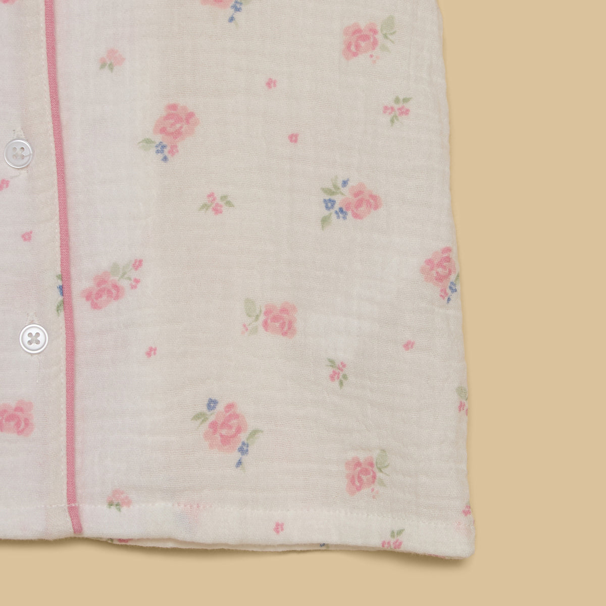 Floral Print Shorts Set