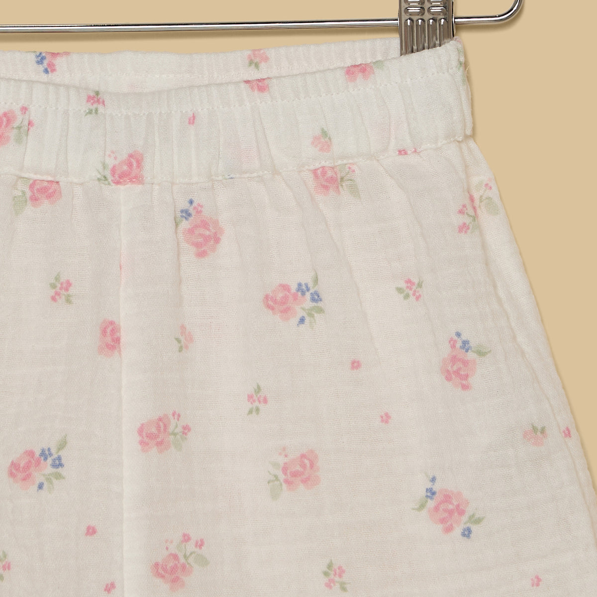 Floral Print Shorts Set