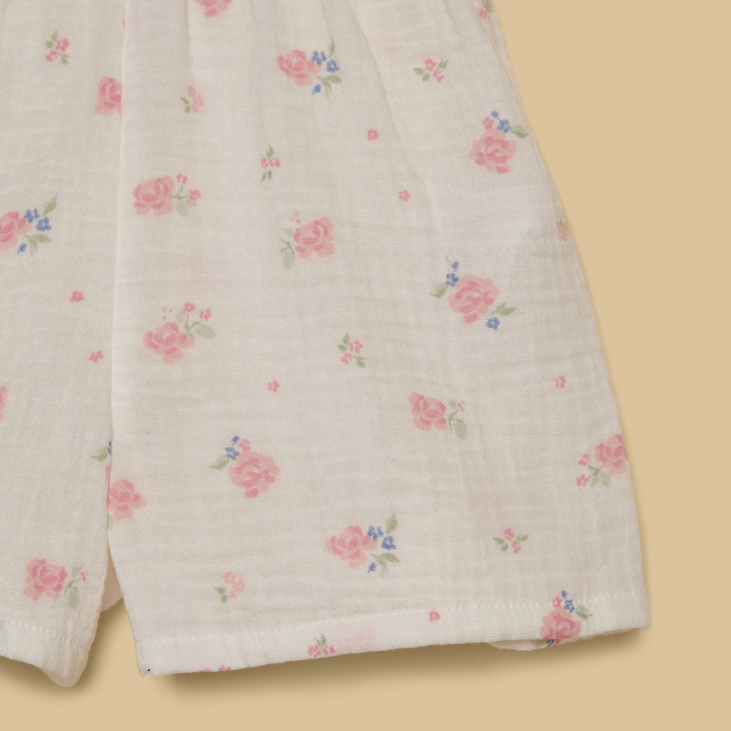 Floral Print Shorts Set