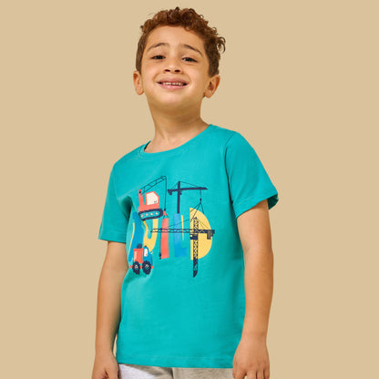 Construction Print Pyjama Set