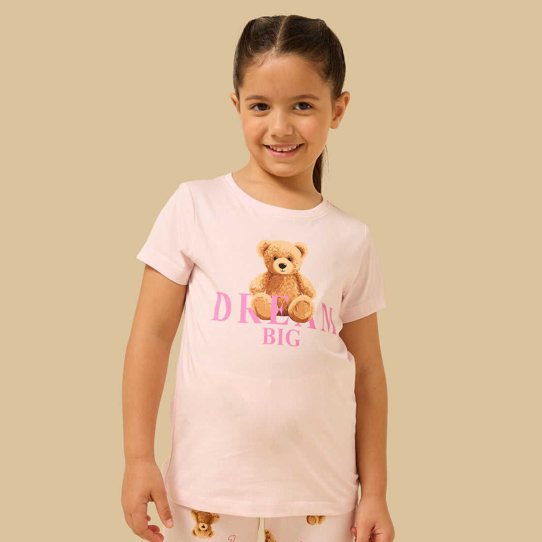 Teddy Bear Print Pyjama Set