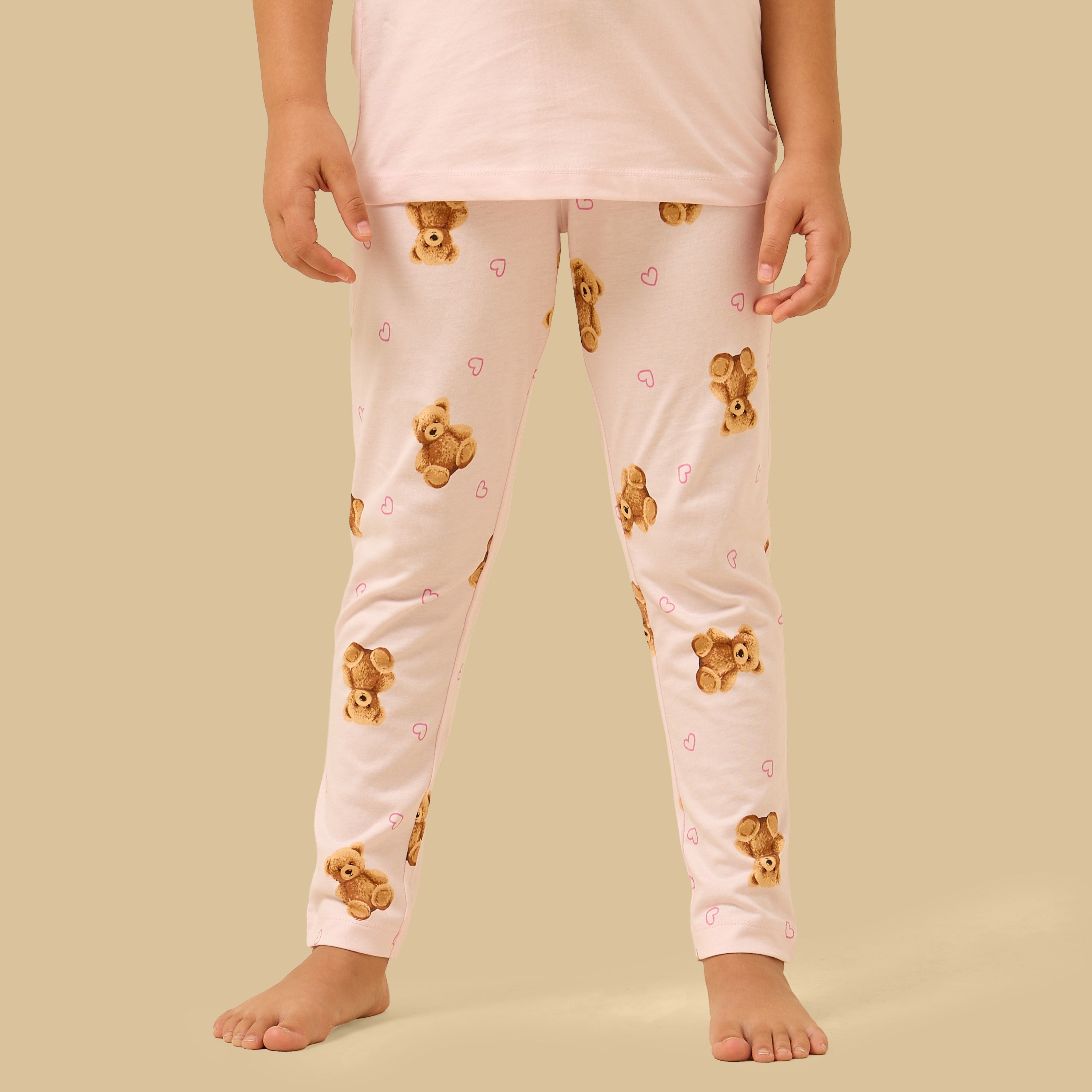 Teddy Bear Print Pyjama Set
