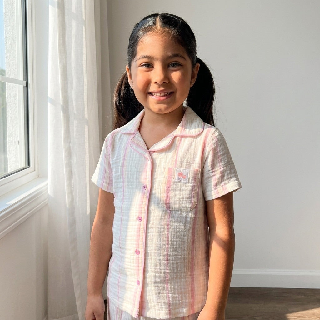 Striped Pyjama Set