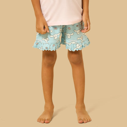 Cinnamoroll Print Shorts Set