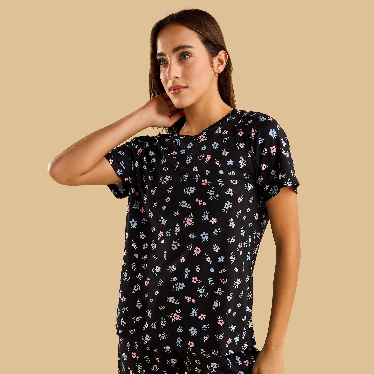 Floral Print Pyjama Set
