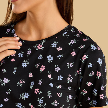 Floral Print Pyjama Set
