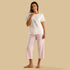 Printed Pyjama Set - Pink / XXL