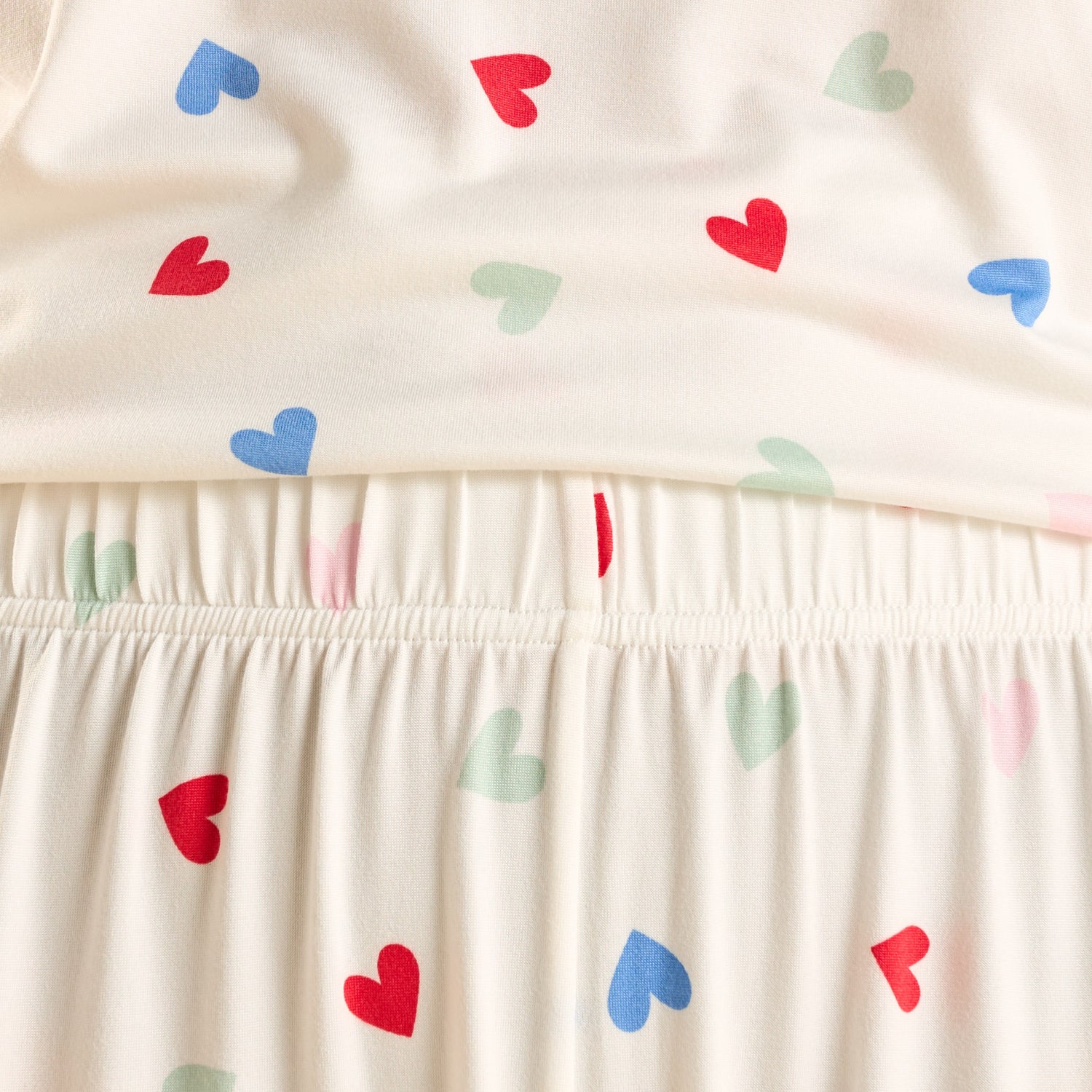 Heart Print Pyjama Set