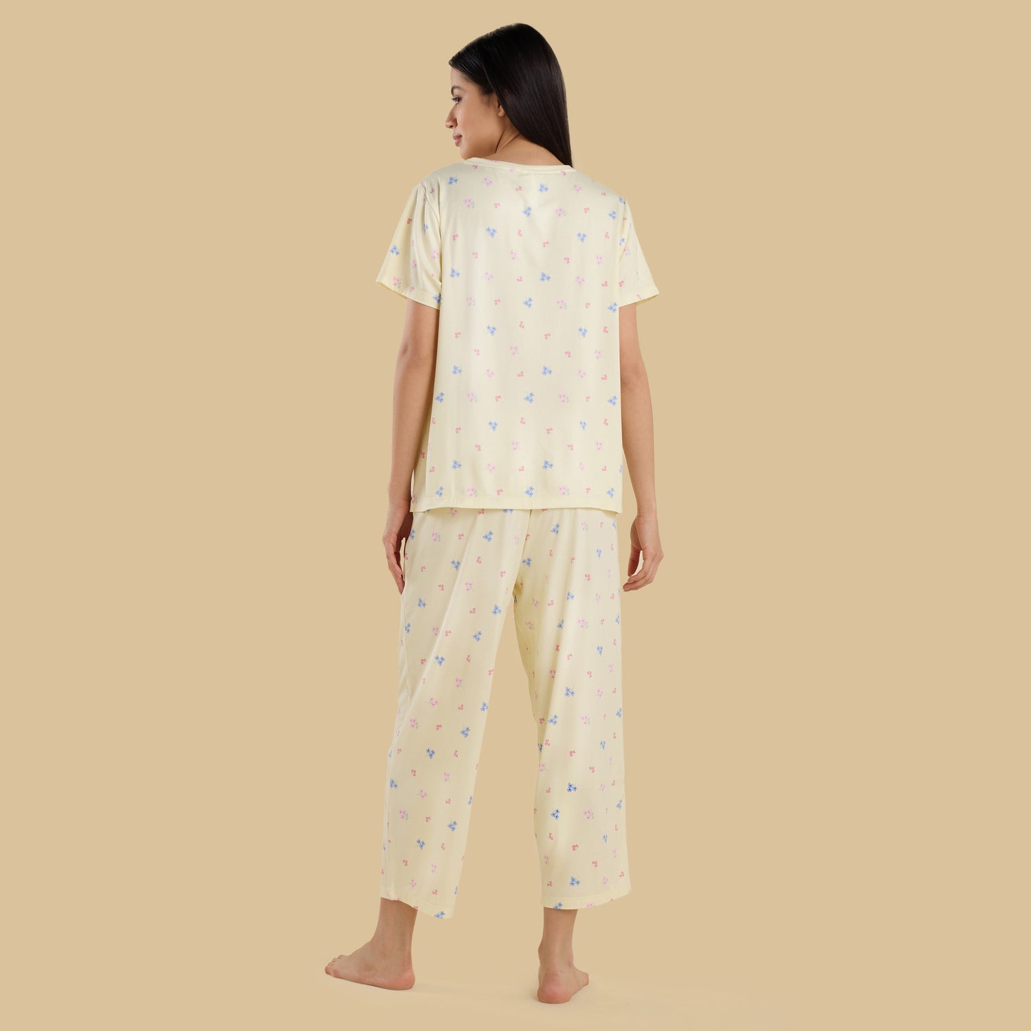 Floral Print Pyjama Set