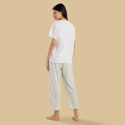 Striped Pyjama Set
