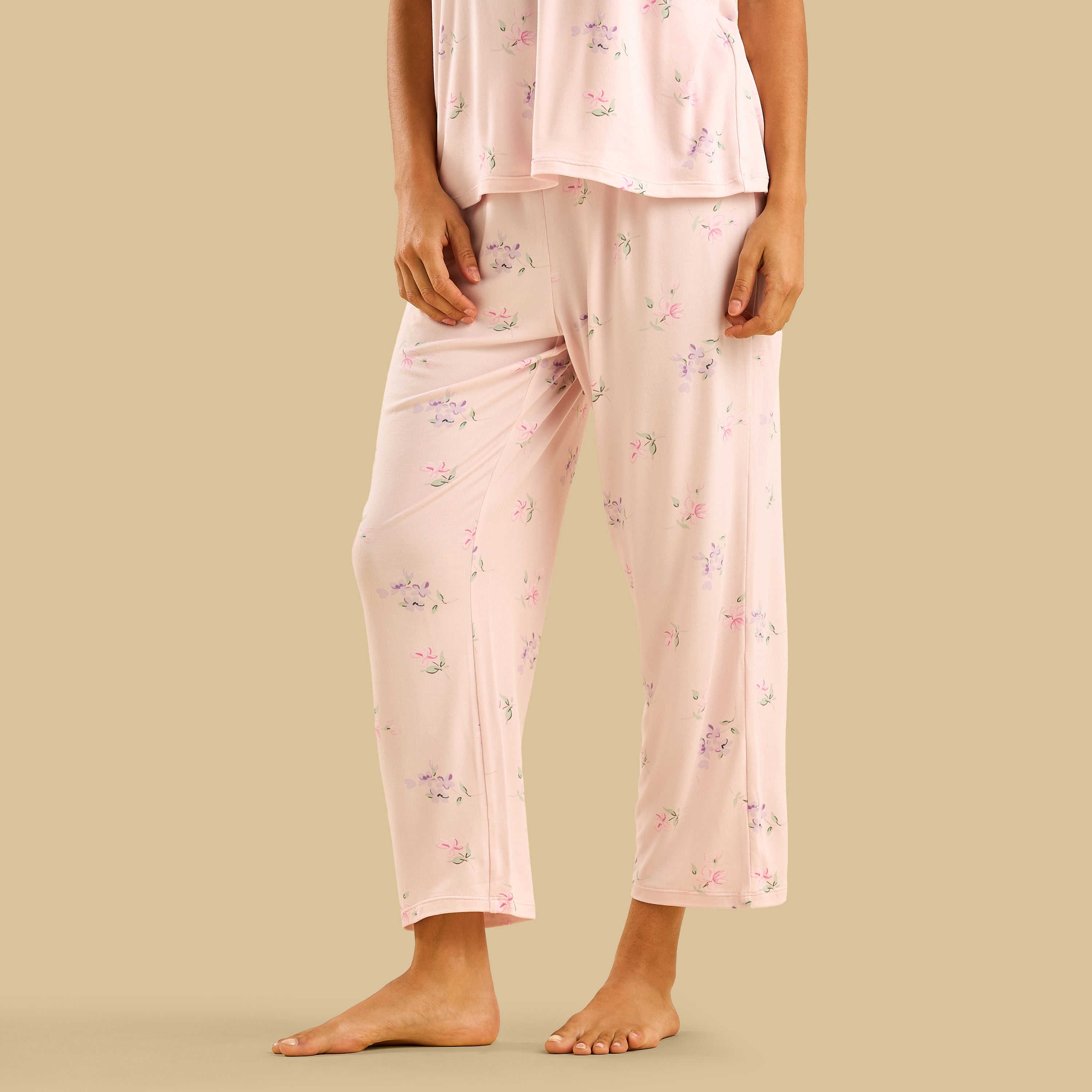Floral Print Pyjama Set