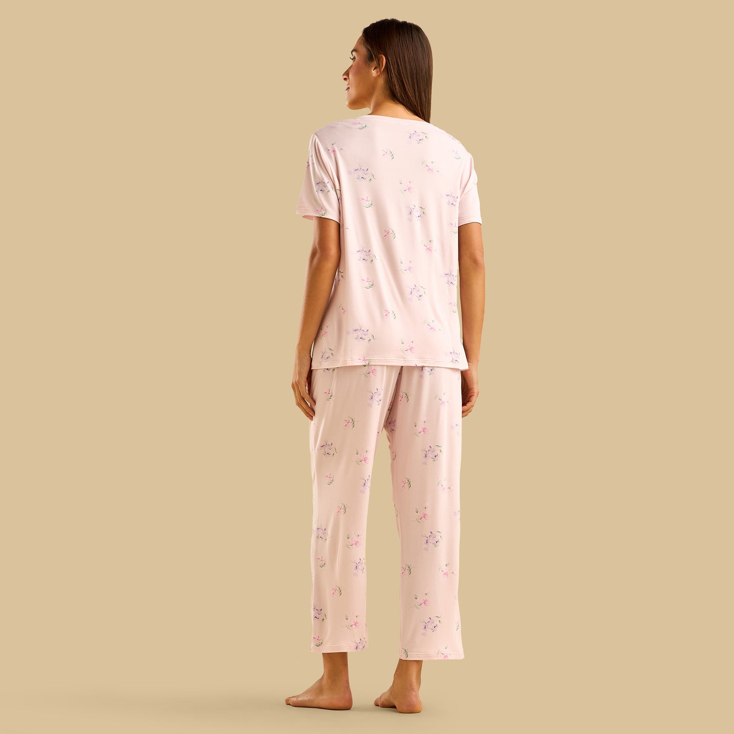 Floral Print Pyjama Set