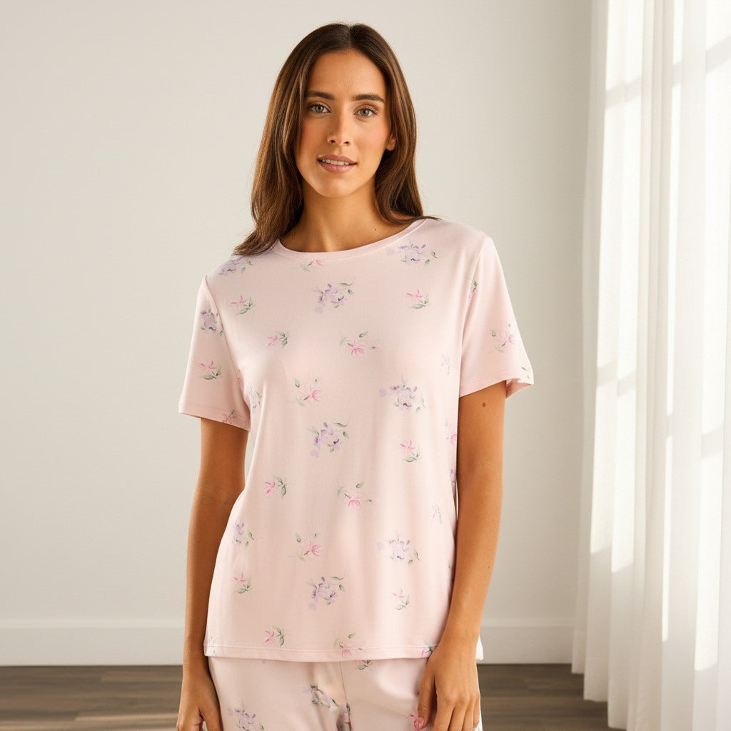 Floral Print Pyjama Set