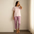 Heart Print Cotton Pyjama Set