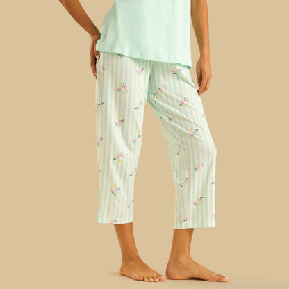 Floral Print Pyjama Set