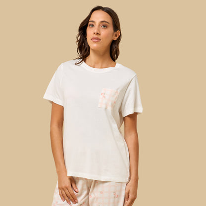 Checked Cotton Pyjama Set
